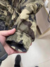 JEEP SPIRIT冬季迷彩大衣加絨東北戶(hù)外軍大大衣男加厚冷庫棉襖棉服短款防寒服 抓絨短-款黃迷彩大衣 L/170【120-140斤】 曬單實(shí)拍圖
