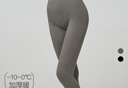 愛(ài)慕內衣女保暖褲雙層加厚膝蓋腹部加厚高腰彈力提臀秋冬秋褲保暖褲 【暖意雙膝加厚】深花灰 L 170 曬單實(shí)拍圖