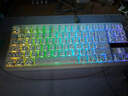 邁從（MCHOSE）G87 V2/K87S旋鈕無(wú)線(xiàn)機械鍵盤(pán)電競游戲客制化有線(xiàn)/藍牙三模gasket結構全鍵熱插拔辦公 G87 白色等高線(xiàn)側刻 快金軸V2 曬單實(shí)拍圖