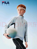 FILA【抗靜電】斐樂(lè )蛋白T兒童T恤長(cháng)袖2025秋冬中大童運動(dòng)訓練上衣 曬單實(shí)拍圖