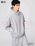 優(yōu)衣庫合作款男女裝寬松連帽衛衣長(cháng)袖運動(dòng)479853 479945 479853/03灰色 XL 曬單實(shí)拍圖