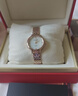 天王（TIAN WANG）手表女 生日禮物鋼帶石英表粉盤(pán)手鏈禮盒LS31275P.P.K 曬單實(shí)拍圖