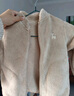 優(yōu)衣庫嬰幼兒寶寶長(cháng)絨搖粒絨拉鏈茄克長(cháng)袖外套25秋冬新款478434 31 米色 90 曬單實(shí)拍圖