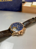 正品勞力土瑞士手表男士全自動(dòng)機械表2025新款多功能防水夜光男表 升級旗艦版-棕皮玫殼藍面 曬單實(shí)拍圖