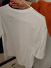 MJ STYLE純棉長(cháng)袖T恤女2026年秋裝新款美式高級感寬松運動(dòng)內搭打底衫上衣 曬單實(shí)拍圖