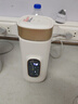 摩動(dòng)（modong）便攜式燒水杯650ml便攜燒水壺電熱水壺電熱水杯燒水壺煮茶泡奶旅行加熱杯生日節日禮物MD-DSB01A 曬單實(shí)拍圖
