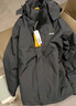 吉普（JEEP）沖鋒夾克衣男女同款三合一兩件套保暖防風(fēng)加絨外套 幻影黑 2XL 曬單實(shí)拍圖