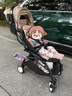 StokkeYOYO3 6+ 全能型嬰兒推車(chē)可折疊遛娃神器輕便嬰兒車(chē)可坐可躺 【YOYO3 6+】+卡其色坐墊 黑色車(chē)架 曬單實(shí)拍圖