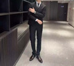 花花公子男士羊毛西服套裝商務(wù)正裝職業(yè)外套男新郎結婚免燙西裝全套男 灰色【衣服+褲子+馬夾+領(lǐng)帶】 XL 180/52碼【正品保證】 曬單實(shí)拍圖