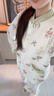 好橙（HaoCheng）月子服純棉秋冬12月孕婦裝空氣棉產(chǎn)后喂奶哺乳孕婦睡衣產(chǎn)婦家居服 蘑菇花園-【加厚260g/㎡-A類(lèi)純棉空氣棉10A級抑菌】 XL【推薦:130-160斤】 曬單實(shí)拍圖