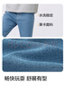 巴拉巴拉童裝女童牛仔褲2025春裝兒童小腳褲子中大童時(shí)尚繡花休閑長(cháng)褲潮流 牛仔中藍88201 140 曬單實(shí)拍圖