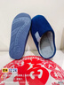 棉拖鞋女厚底冬季防滑家居可愛(ài)家用居家情侶室內保暖加絨加厚棉拖 條紋棉拖-藏青色 42-43 適合41-42 曬單實(shí)拍圖