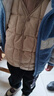 俞兆林兒童背心加厚秋冬男童馬甲冬季保暖洋氣童裝女童棉服 卡其色120 曬單實(shí)拍圖