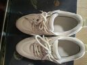 哈森女鞋專(zhuān)柜同款厚底增高休閑鞋四季運動(dòng)鞋女鞋可選加絨HC242902 米色 短絨毛 35 曬單實(shí)拍圖