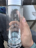 思寶碧潭春雙層玻璃杯辦公杯車(chē)載便攜直身杯商務(wù)禮盒高硼硅茶水杯 2號無(wú)茶隔-360ml 曬單實(shí)拍圖