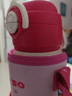 【正版授權】迪士尼兒童保溫壺 學(xué)生上學(xué)專(zhuān)業(yè)保溫杯 彈跳雙飲水壺 草莓熊【帶杯套】 曬單實(shí)拍圖