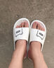 IQGD 拖鞋男女地板拖鞋軟底情侶防滑浴室 白色 40-41【適合39-40】  曬單實(shí)拍圖