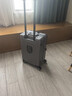 璐思迪前開(kāi)蓋行李箱2025新款鋁框多功能登機拉桿箱20箱子旅行箱24男女26 槍色 20英寸 【5:5分】 曬單實(shí)拍圖
