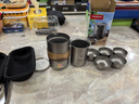 金灶（KAMJOVE）純鈦旅行茶具套裝 便攜式戶(hù)外露營(yíng)茶具泡茶器隔熱防燙茶體快客杯 輕盈隨行 一壺5杯 曬單實(shí)拍圖