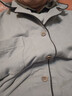 京舒棉自有品牌棉·嘟嘟棉秋新款磨毛男長(cháng)袖睡衣家居服 灰色 XL 曬單實(shí)拍圖