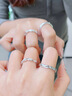 珍久久真愛(ài)桂冠情侶對戒銀戒指女戒指情侶一對生日禮物送女朋友求婚戒指 【品牌輕奢禮盒】真愛(ài)桂冠銀戒指 曬單實(shí)拍圖
