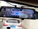 零鏡三鏡頭4K行車(chē)記錄儀高清前后雙錄360全景流媒體后視鏡倒車(chē)影像 10英寸全屏2K前后雙鏡頭 128G 曬單實(shí)拍圖