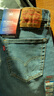 Levi's李維斯25年秋冬新款男士四季恒溫美式505標準直筒牛仔褲 淺藍 34 (32) 曬單實(shí)拍圖