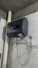 櫻花雪家用熱水器電熱水器一級能效出租房衛生間洗澡沐浴儲水式2200W速熱扁桶雙膽數顯40升/50/60/80/100 40升高配+多重防電+上門(mén)安裝 曬單實(shí)拍圖