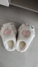 達西先森小貓爪爪 棉拖鞋女秋冬季可愛(ài)保暖毛拖鞋情侶防滑厚底家居拖鞋 曬單實(shí)拍圖