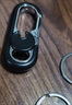 新款男士商務(wù)腰掛鑰匙鏈松馳感汽車(chē)電動(dòng)車(chē)鑰匙扣創(chuàng  )意摩托車(chē)鎖匙扣 黑色 曬單實(shí)拍圖
