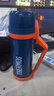 膳魔師（THERMOS）FDH-2005不銹鋼真空保溫壺FFW-1000大容量戶(hù)外登山水壺 新款時(shí)尚 FDH-2005-BL送壺套2000ml 曬單實(shí)拍圖