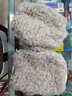 曇蓓漫毛絨袖套女可愛(ài)秋冬季羽絨服專(zhuān)用袖套兒童防臟保暖上班護袖辦公室 毛絨袖套女【灰色卷毛狗】 【約17*12cm】紐扣顏色隨機 曬單實(shí)拍圖