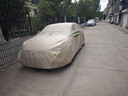 金雨保汽車(chē)車(chē)衣車(chē)罩防曬防雨隔熱加厚牛津布防雪防塵遮陽(yáng)罩全罩通用四季 香檳咖【雙層加厚-600D牛津布車(chē)衣】+收納袋 專(zhuān)車(chē)專(zhuān)用【下單此項備注車(chē)型年款】即可 曬單實(shí)拍圖