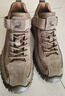 公羊工裝鞋男冬季新款百搭潮流男鞋皮面軟底戶(hù)外防滑運動(dòng)休閑登山鞋子 卡其 單層 42 皮鞋碼 曬單實(shí)拍圖
