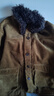 初語(yǔ)外套女2025冬季新款羊羔毛翻領(lǐng)加絨保暖寬松工裝棉服 欖棕色   L 曬單實(shí)拍圖
