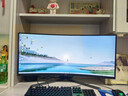 AOC 34英寸WQHD 240Hz超頻250Hz HVA快速液晶1ms HDR400 1500R曲面帶魚(yú)屏 21:9游戲電競顯示器CU34G3Z 曬單實(shí)拍圖