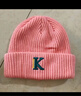 Kocotree兒童帽子男女童秋冬季節韓版保暖針織抗起球時(shí)尚寶寶毛線(xiàn)童帽 西柚粉 L：頭圍50-54cm，推薦3歲-8歲 曬單實(shí)拍圖