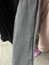 優(yōu)衣庫女裝HEATTECH針織連褲襪/保暖衣打底褲25秋冬新款479219 04 煙灰色 M /160/84 曬單實(shí)拍圖