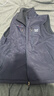 貓人馬甲男士秋冬休閑寬松加絨加厚戶(hù)外無(wú)坎肩百搭外套 藏青色 2XL 曬單實(shí)拍圖