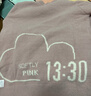 靜韻【超柔軟】情侶睡衣女秋冬保暖半邊絨軟棉棉家居服套裝男可外穿 曬單實(shí)拍圖