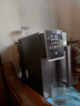 有逸（Unities）Uwater S5 家用冷熱臺式凈飲機 玻璃純水杯 凈水器 母嬰過(guò)濾直飲機凈飲一體機免安裝飲水機礦化 即熱制冷S5深空灰 曬單實(shí)拍圖