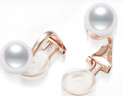 GiO珠寶 淡水珍珠耳夾18K金無(wú)耳洞耳骨夾新年禮物送女友禮物 18K金  珍珠9-10mm 曬單實(shí)拍圖
