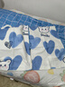 全棉枕頭套一對裝48x74cm加厚兒童枕套單個(gè)枕頭芯內膽套成人家用 波波熊【全棉面料 柔軟舒適】 48cmX74cm【一對裝】 曬單實(shí)拍圖