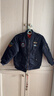 戴維貝拉（DAVE＆BELLA）男童夾克休閑兒童上衣洋氣幼兒衣服男寶寶棒球服秋冬新款童裝 藏青色【現貨】 120 cm（建議身高110-120cm） 曬單實(shí)拍圖