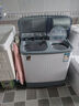 小鴨牌  洗+脫9公斤半自動(dòng)洗衣機雙桶 雙缸大容量家用小型迷你波輪脫水半全自動(dòng)迷你帶甩干 洗滌6公斤+脫水3公斤【藍光潔凈強勁電機】 【藍光潔凈款】 曬單實(shí)拍圖