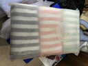 潔麗雅（Grace）純棉毛巾3條裝抗菌防螨吸水洗臉洗澡加厚毛巾 100g/條 曬單實(shí)拍圖