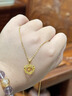 LIU GUI FU JEWELRY愛(ài)心黃金項鏈女1g足金2025年新款輕奢小眾純金吊墜生日禮物送女友 甄選尊貴禮盒（僅禮盒無(wú)產(chǎn)品） 曬單實(shí)拍圖