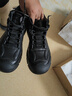 百思圖冬季新款商場(chǎng)同款戶(hù)外運動(dòng)工裝靴登山靴厚底男低靴8M515DD4 黑色 42 曬單實(shí)拍圖