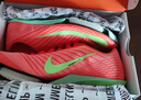 耐克男子輕便田徑釘鞋冬季短跑緩震運動(dòng)跑步NIKE MAXFLY 2 FD8395 600亮深紅/水洗珊瑚紅/爆炸綠黃 42.5 曬單實(shí)拍圖