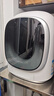 石頭分子篩迷你洗烘一體機 M1S 國家補貼 1.2kg 全自動(dòng)滾筒兒童內衣洗烘一體機 星月銀 XQGH012RR018 曬單實(shí)拍圖